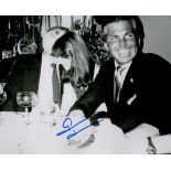 George Hamilton signed 10x8 black and white photo. Hamilton is an American film and television