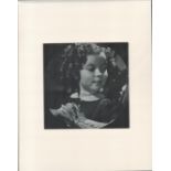 Shirley Temple Black signed 14x11 mounted black and white photo dated 1977. Good condition. All