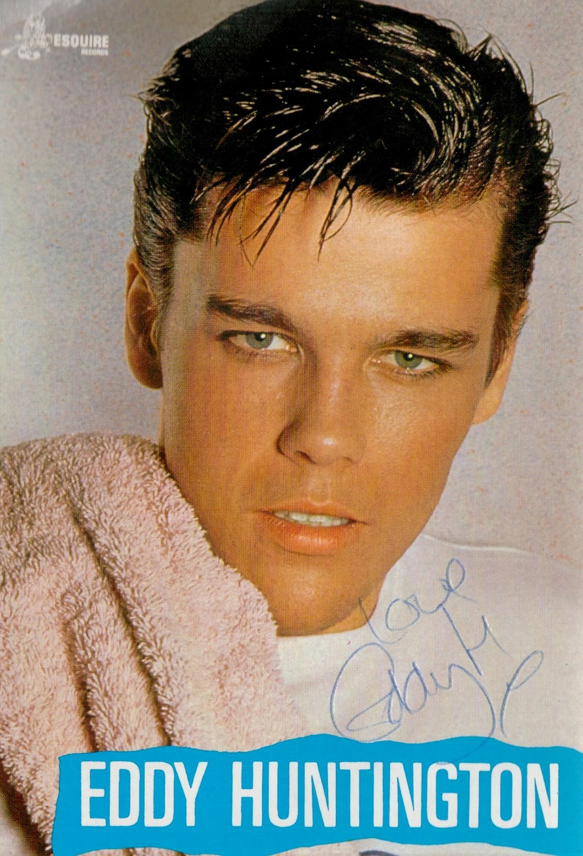 Eddy Huntington signed 6x4 colour photo. Huntington is an English pop singer who began his