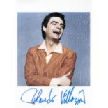 Rolando Villazon signed 11x7 colour photo. Villazon is a Mexican operatic tenor and opera