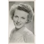 Jane Hilary signed 6x4 black and white photo. Hilary was born on May 1, 1923, in London, England.