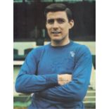 Chelsea Bobby Tambling Double Signed and Three Unknown Signatures On Reverse 8 X 6. Good