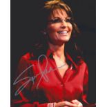 Sarah Palin Politician Signed 8x10 Photo. All autographs come with a Certificate of Authenticity. We