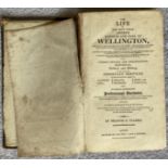 Life of Wellington hardback book, we think 1812, by Francis Clarke printed by J Cundee London. The