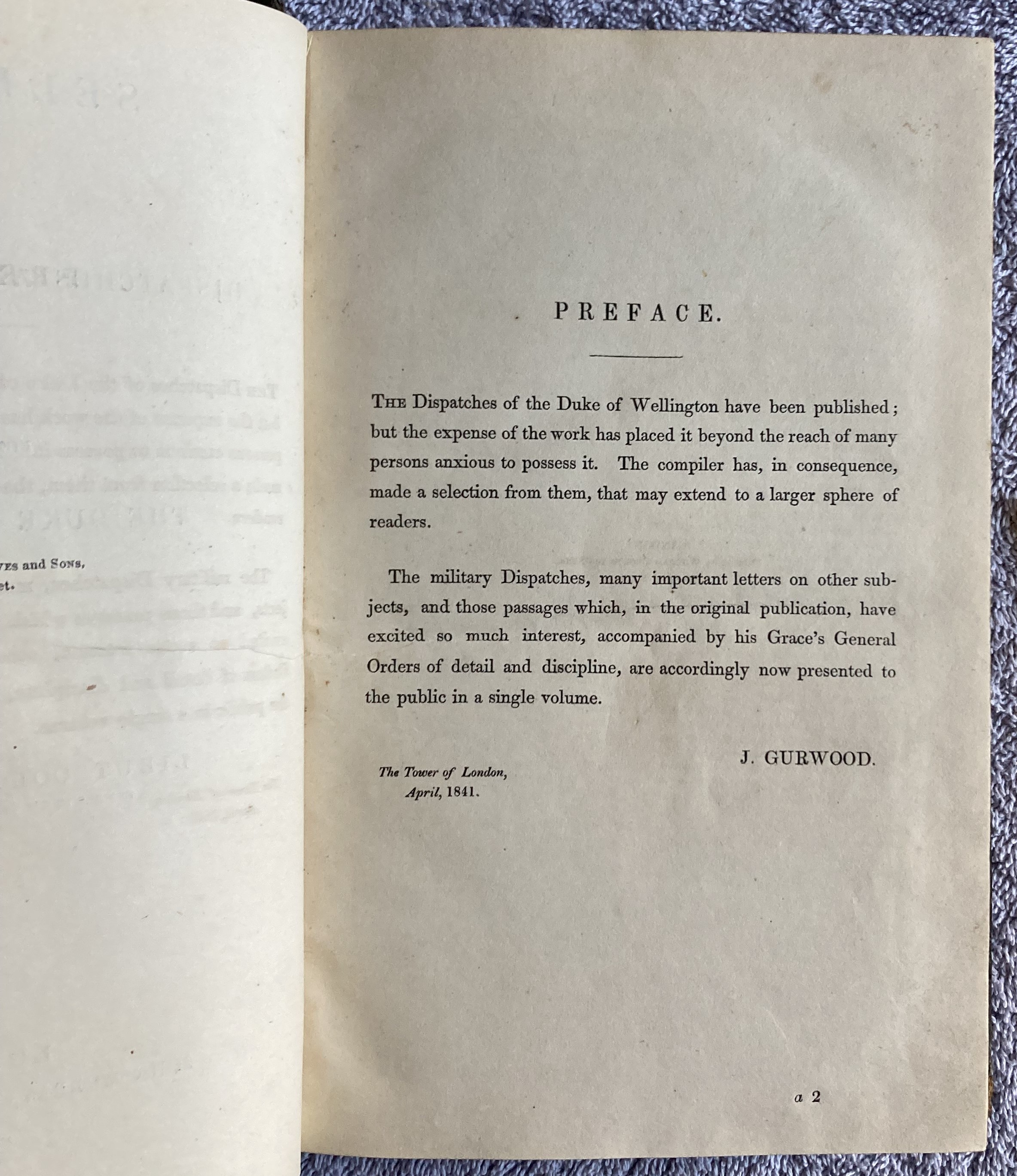 Selections from the dispatches and general orders of Field Marshal The Duke of Wellington 1841 - Image 4 of 4