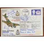 Luftwaffe Rossbach WW2 multiple signed cover 17 SC 24 BLENHEIM signed by Hrabak, Batz, Rodel,