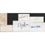 Magnificent Seven collection six fantastic signatures from the iconic western cast members Yul