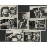 Rolling Stones collection 7 original rare 4x3 black and white unsigned photos featuring Mick