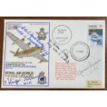 Luftwaffe Rossbach WW2 multiple signed cover 12 SC 35 SUNDERLAND signed by Dahmer, Rossmann, Batz,