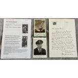 Great War Navy Felix Nikolaus Alexander Georg Graf von Luckner collection of two photos and