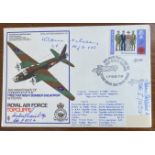 Luftwaffe Rossbach WW2 multiple signed cover 41 SC 26 WELLINGTON signed by Rauh, Scheer, Krause,