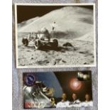 Apollo 9 Moonwalker astronaut Dave Scott signed Apollo 9 cover plus vintage original NASA 10 x 8 b/w