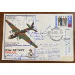 Luftwaffe Rossbach WW2 multiple signed cover 30 SC 26 WELLINGTON signed by Rossiwall, Losigkeit,