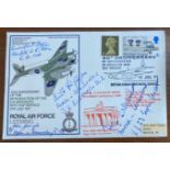 Luftwaffe Rossbach WW2 multiple signed cover 43 SC 39 MOSQUITO signed by Pockrandt, Jope, Biihligen,