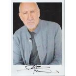 Pete Townsend signed 7x5 colour photo. Good condition. All autographs come with a Certificate of