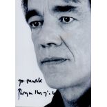 Roger Lloyd Pack Signed Black and White Photo Actor approx. 7 x 5 size. Good condition. All