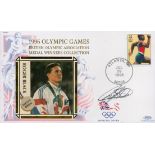 Roger Black Signed FDC 1996 Olympic Games - British Olympic Association Medal Winners Collection