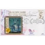 Tessa Sanderson Signed FDC 1996 Olympic Games - British Olympic Association Medal Winners Collection