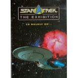 Star Trek The Exhibition To Boldly go. Programme - Paramount. Good condition. All autographed