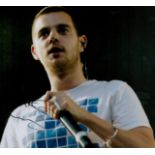 Mike Skinner Signed Colour Photo Singer approx size 10 x 8. Good condition. All autographed items