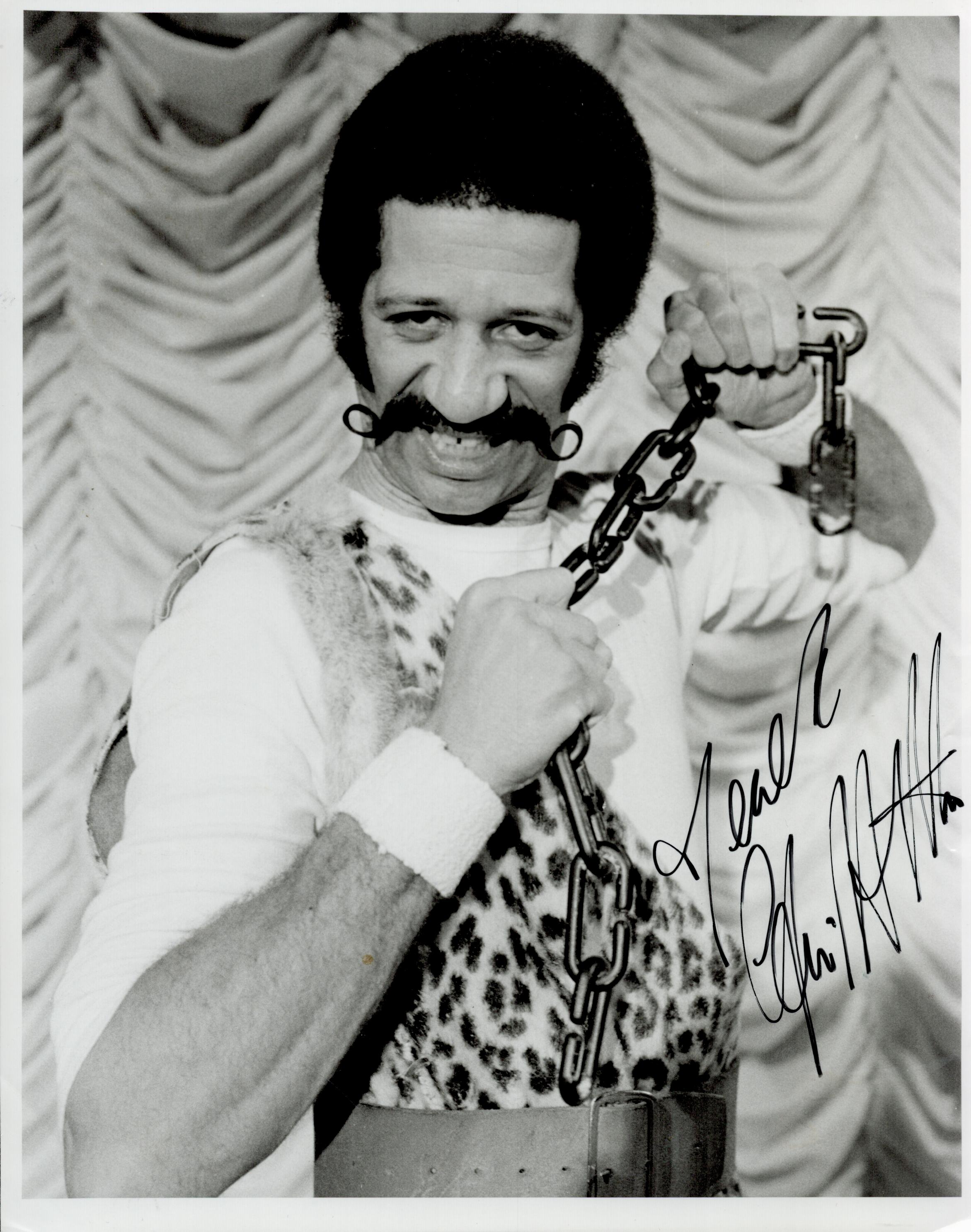 Derek Griffiths signed 10x8 inch black and white photo. Good condition. All autographed items come