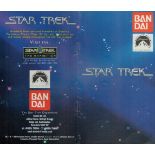 Star Trek Ban Dai Booklet - Paramount booklet Approx. Size 7 x 4. Good condition. All autographed