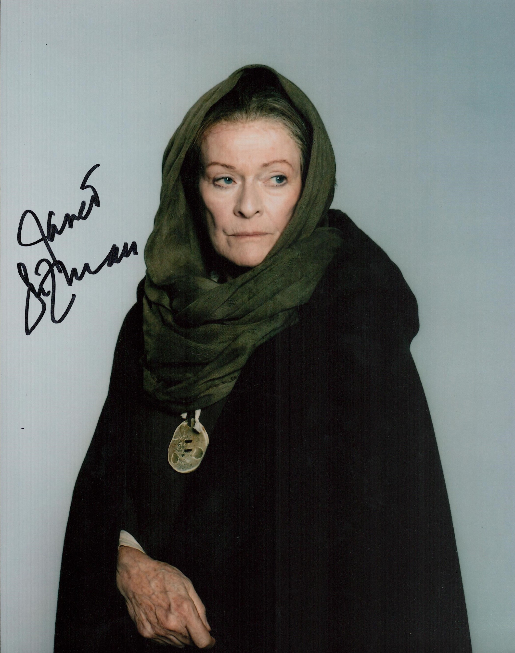 Janet Suzman Signed 10x8 inch Colour Photo. Signed in black ink. Good condition. All autographs come