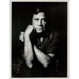 Oliver Reed signed 8x6 black and white photographAll autographs come with a Certificate of