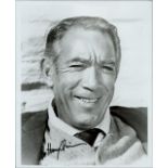 Anthony Quinn signed 10x8 black and white photographAll autographs come with a Certificate of