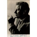 Peter Ustinov vintage signed 6X4 black and white postcard photographAll autographs come with a