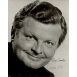 Benny Hill vintage signed 10x8 black and white photographAll autographs come with a Certificate of