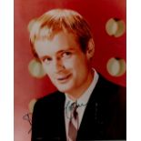 David McCallum signed 10x8 colour photograph in character as Illya Kuryakin from the TV series '