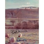 All Creatures Great And Small - a large EMI Music pamphlet of the theme music from 1977 signed to