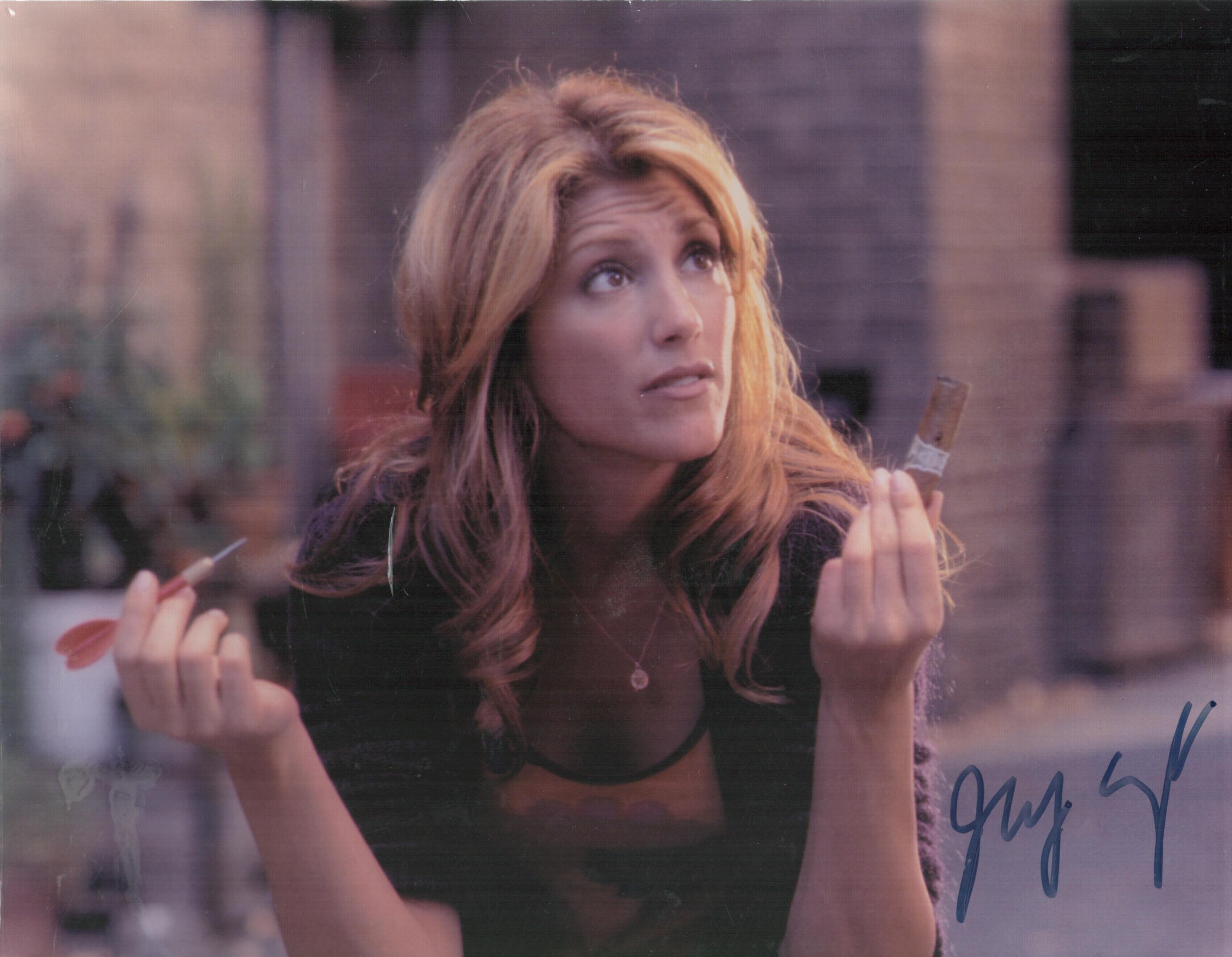 Jennifer Esposito Signed Colour Photo American Actress Approx Size 8 x 10 IN. Good condition. All