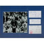 Hi-de-Hi a 16x12 inch overall multi signed signature piece includes cast members Nikki Kelly,