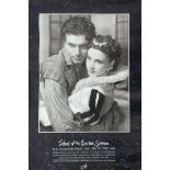 Stars of the British screen museum dates poster. ROLLED. Good condition. 20x30IN. Good condition.