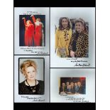 Millicent Martin signed photo collection. 4 photos included. Good condition. All autographed items