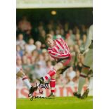 Football Matt Le Tissier signed Southampton 12x8 colour photo. Good condition. All autographed items