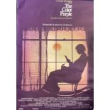 The Colour Purple 27x40IN movie poster. Small wear and tear. ROLLED. Good condition. All autographed