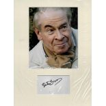 Stanley Baxter signed 16x12 overall mounted signature piece includes signed album page and a