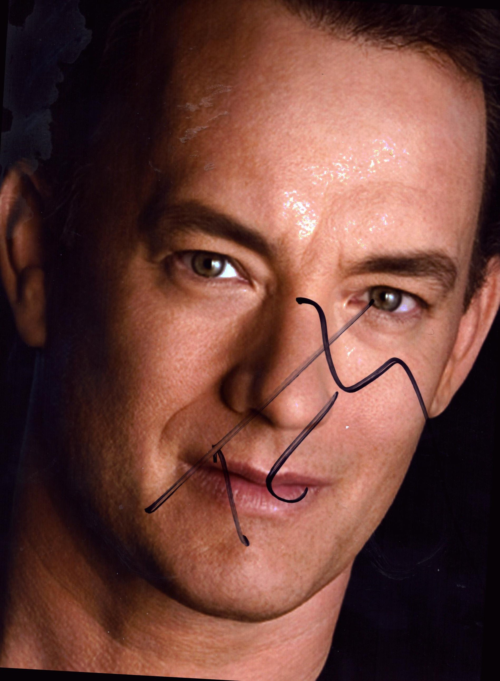 Tom Hanks signed 10x8 colour photo. Thomas Jeffrey Hanks (born July 9, 1956) is an American actor