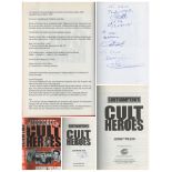 Southampton's Cult Heroes multisigned hardback book signed inside page by Matt Le Tissier, Francis