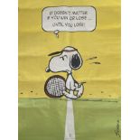 Animated Vintage Snoopy Poster. Hallmark. Copyright 1958. 20x26IN. ROLLED. Good condition. All