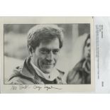 George Segal signed 10x8 inches black and white photo. George Segal Jr. (February 13, 1934 - March