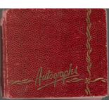 Entertainment and Sport vintage autograph book collection includes many great names such as Steve