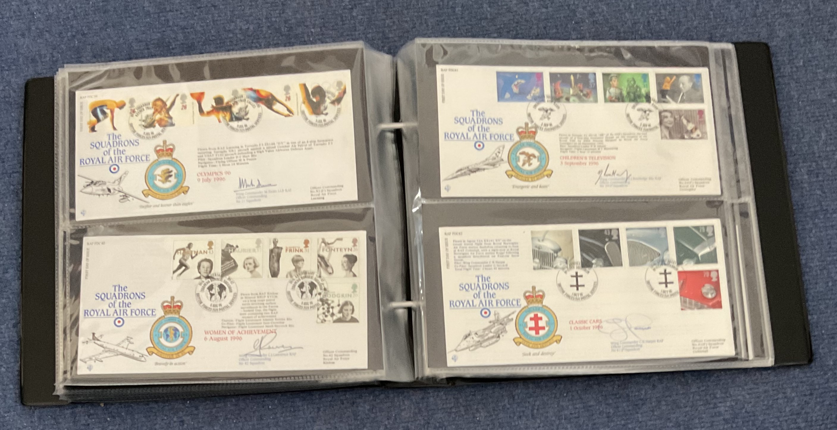 Superb WW2 Collection of 1 to 62 Squadrons of the Royal Air Force Signed Collection. Housed in FDC - Image 3 of 3