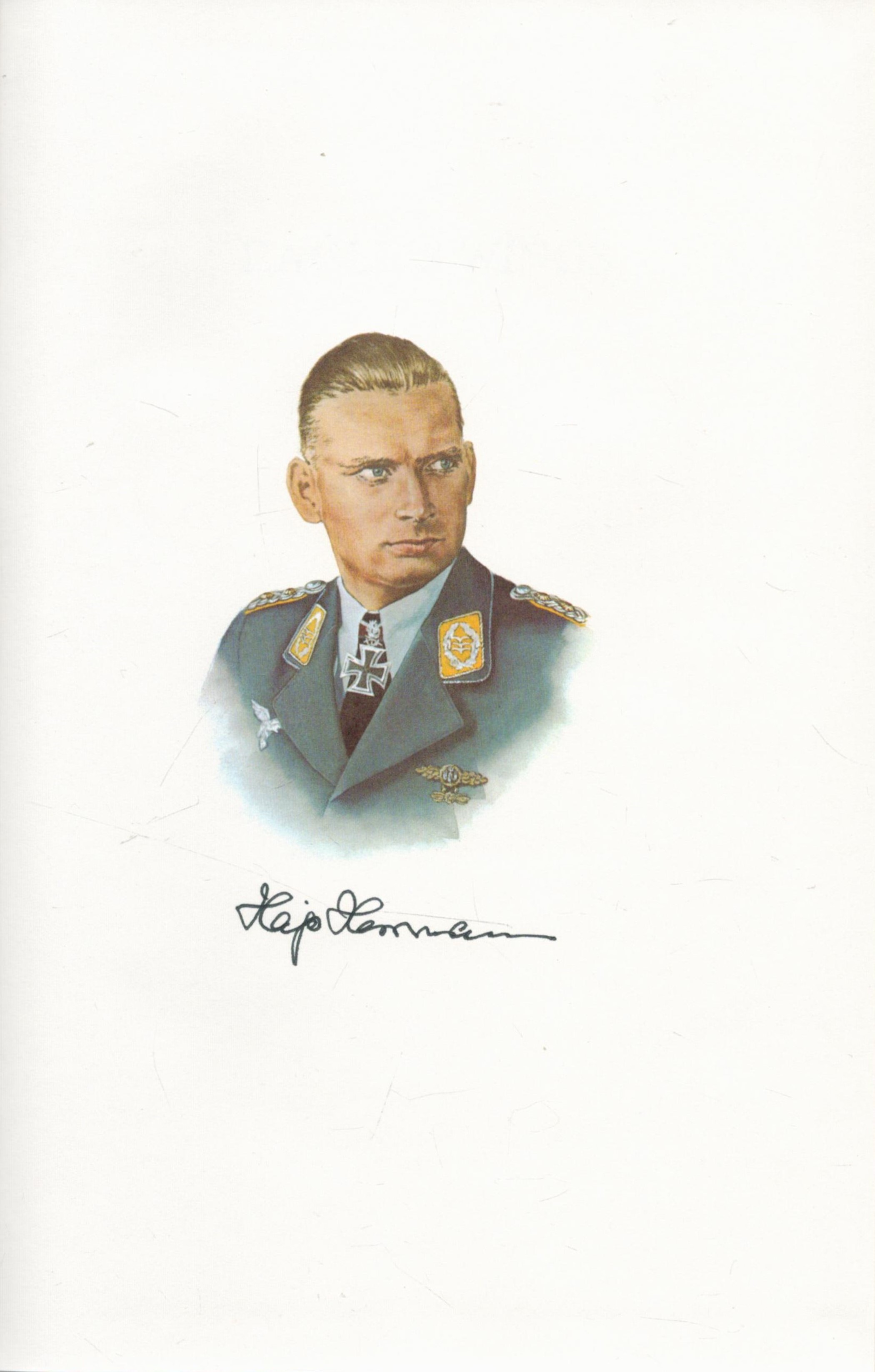 Hajo Herrmann Signed Book Eagle's Wings by Hajo Herrmann Translated by Peter Hinchliffe OBE 1991 - Image 2 of 4