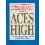 Aces High by Christopher Shores and Clive Williams 1994 First Edition Hardback Book with 663 pages