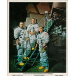 Apollo 8 Frank Borman signed NASA Prime Crew Second Manned Apollo Mission NASA 10x8 colour photo