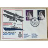 1972 Royal Wedding Official BFPS1387 RAF Mountbatten FDC Cat £40. Good condition. All autographs are